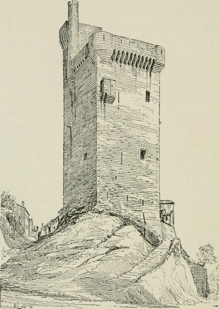 An illustration from The architecture of Provence and the Riviera, 1888, leaf 185