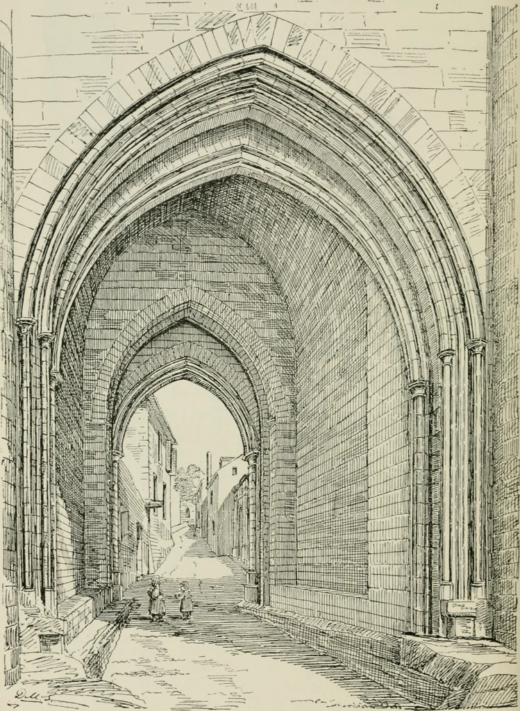 An illustration from The architecture of Provence and the Riviera, 1888, leaf 189