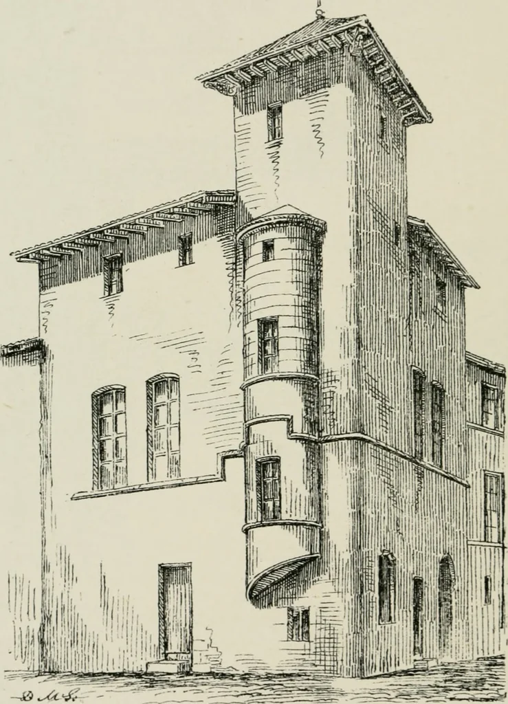 An illustration from The architecture of Provence and the Riviera, 1888, leaf 203