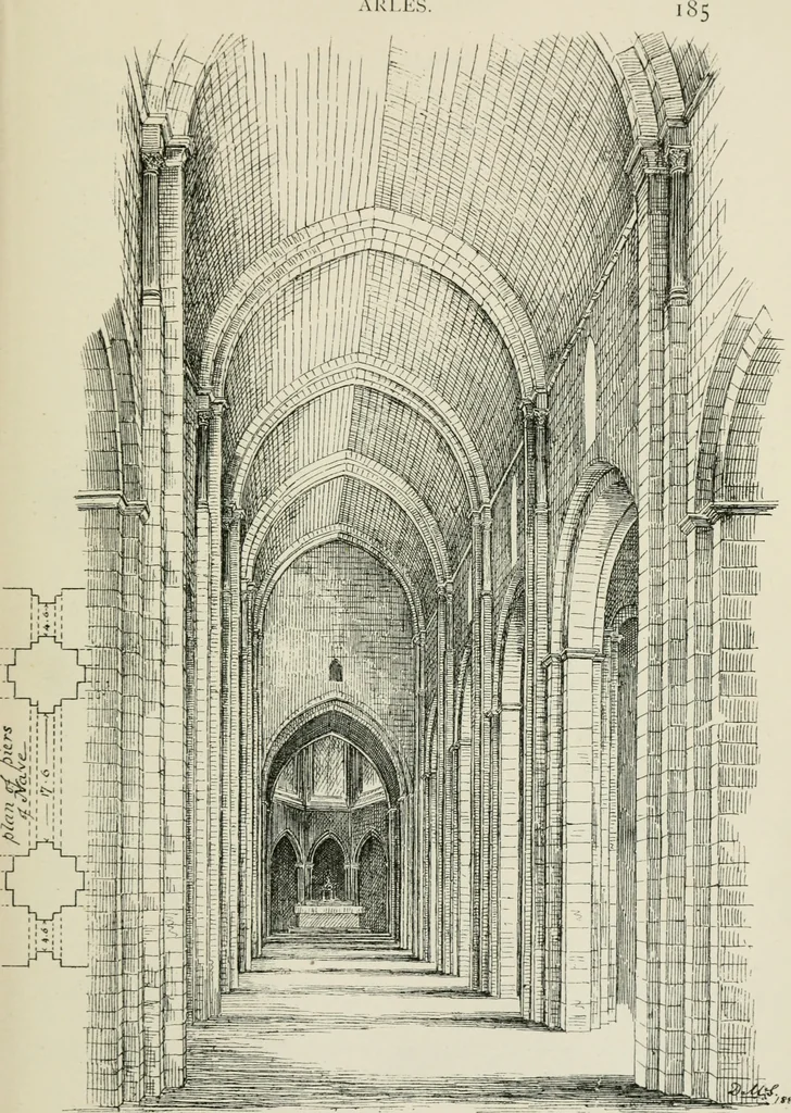 An illustration from The architecture of Provence and the Riviera, 1888, leaf 216