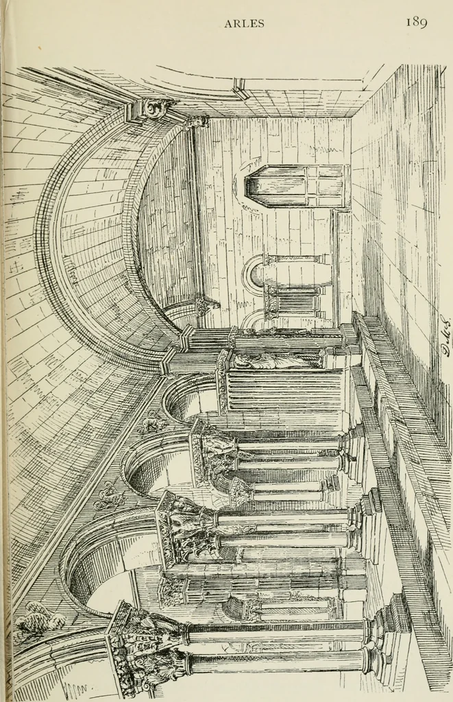 An illustration from The architecture of Provence and the Riviera, 1888, leaf 220