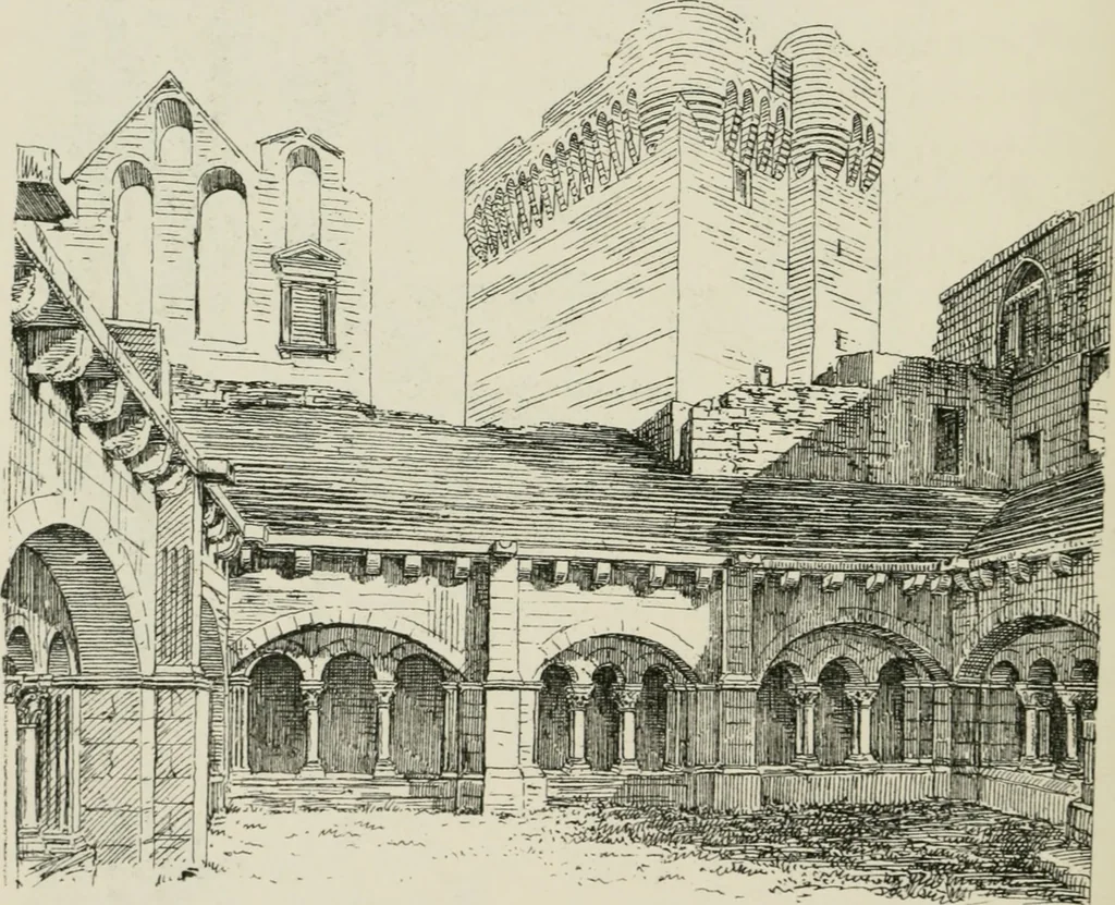 An illustration from The architecture of Provence and the Riviera, 1888, leaf 229