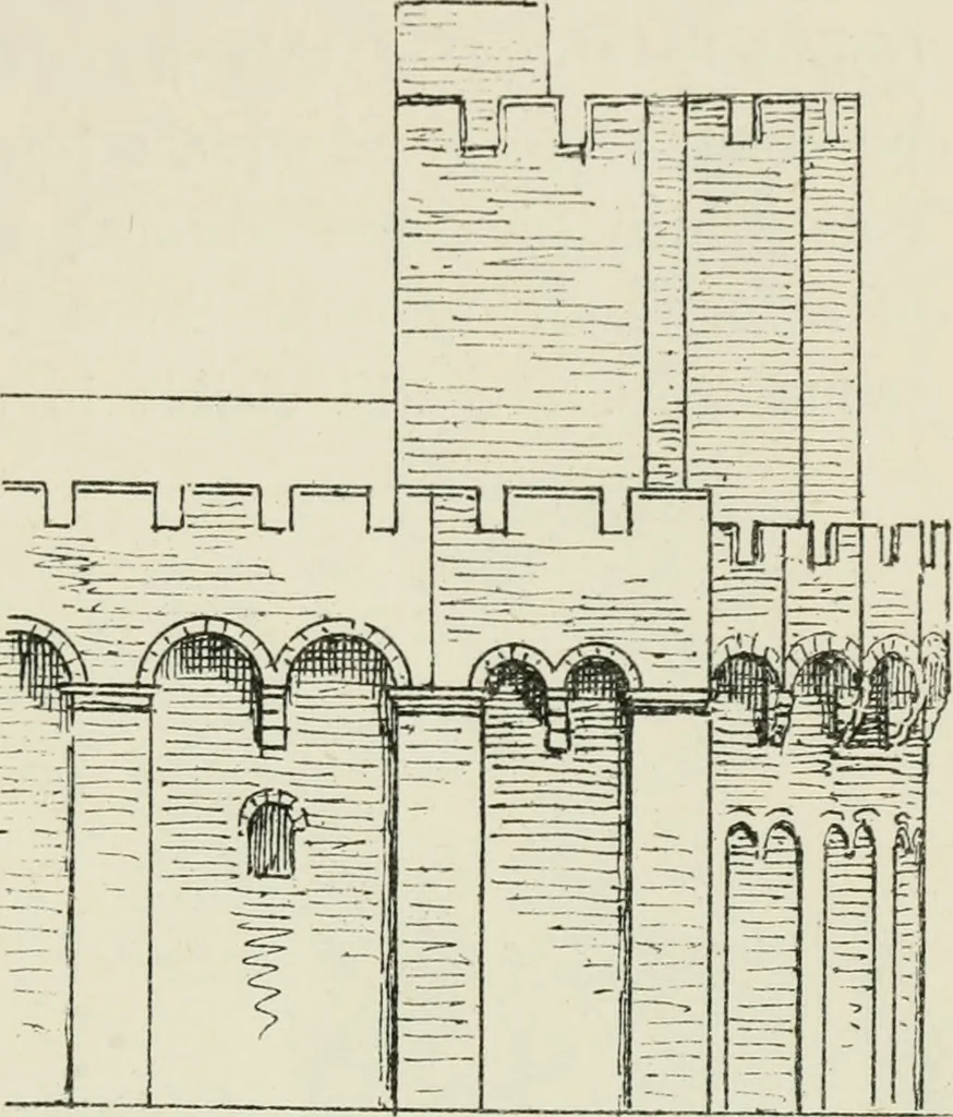 An illustration from The architecture of Provence and the Riviera, 1888, leaf 244