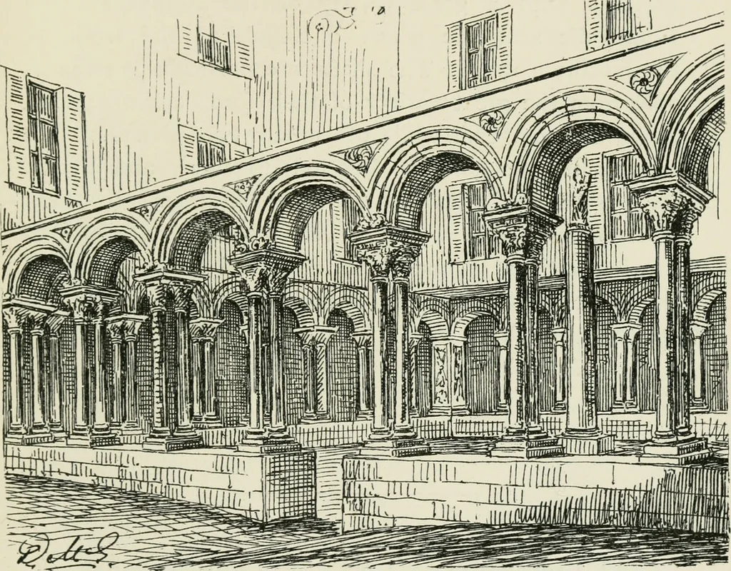 An illustration from The architecture of Provence and the Riviera, 1888, leaf 250