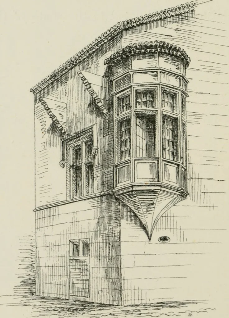 An illustration from The architecture of Provence and the Riviera, 1888, leaf 259