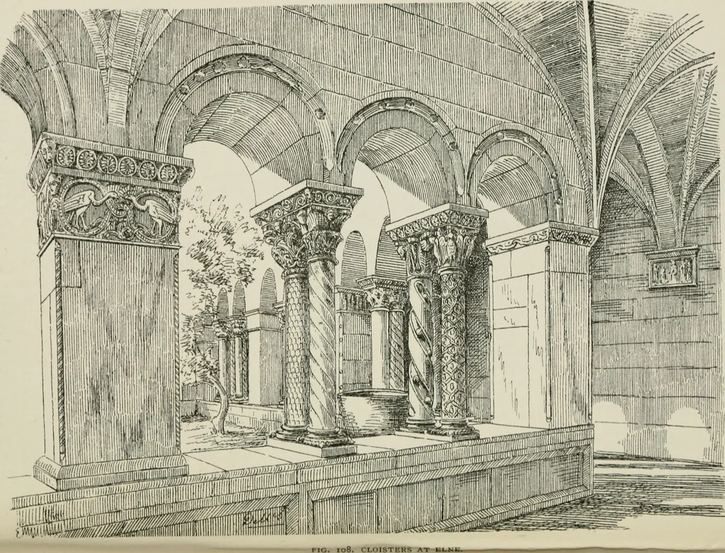 An illustration from The architecture of Provence and the Riviera, 1888, leaf 275