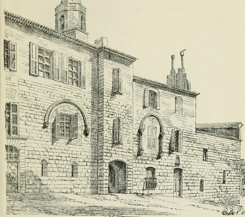 An illustration from The architecture of Provence and the Riviera, 1888, leaf 318
