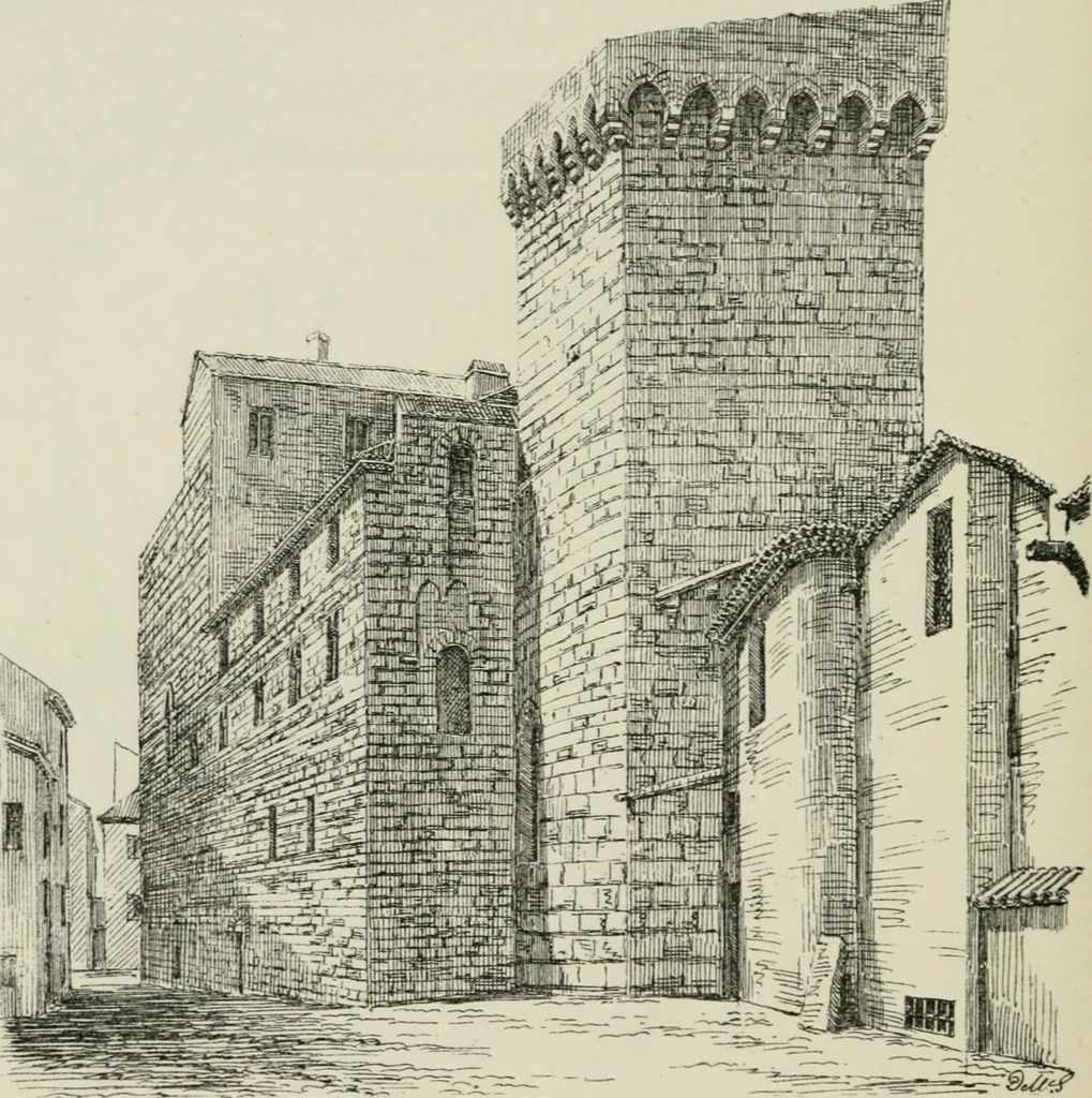 An illustration from The architecture of Provence and the Riviera, 1888, leaf 319