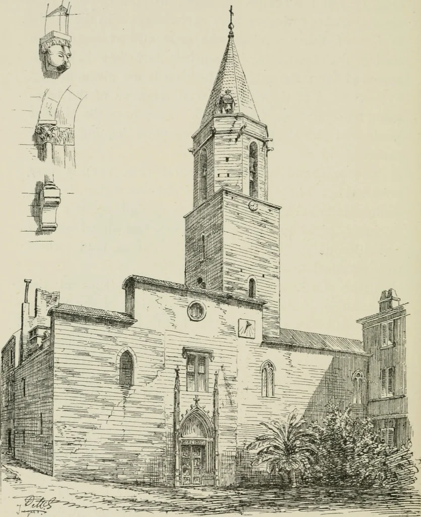 An illustration from The architecture of Provence and the Riviera, 1888, leaf 321