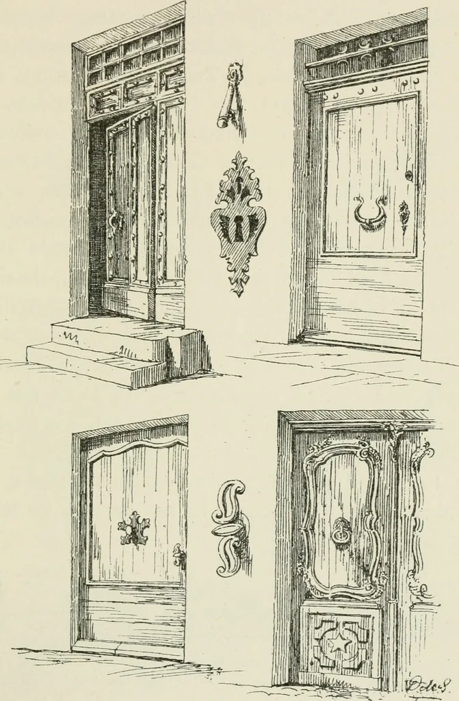 An illustration from The architecture of Provence and the Riviera, 1888, leaf 330