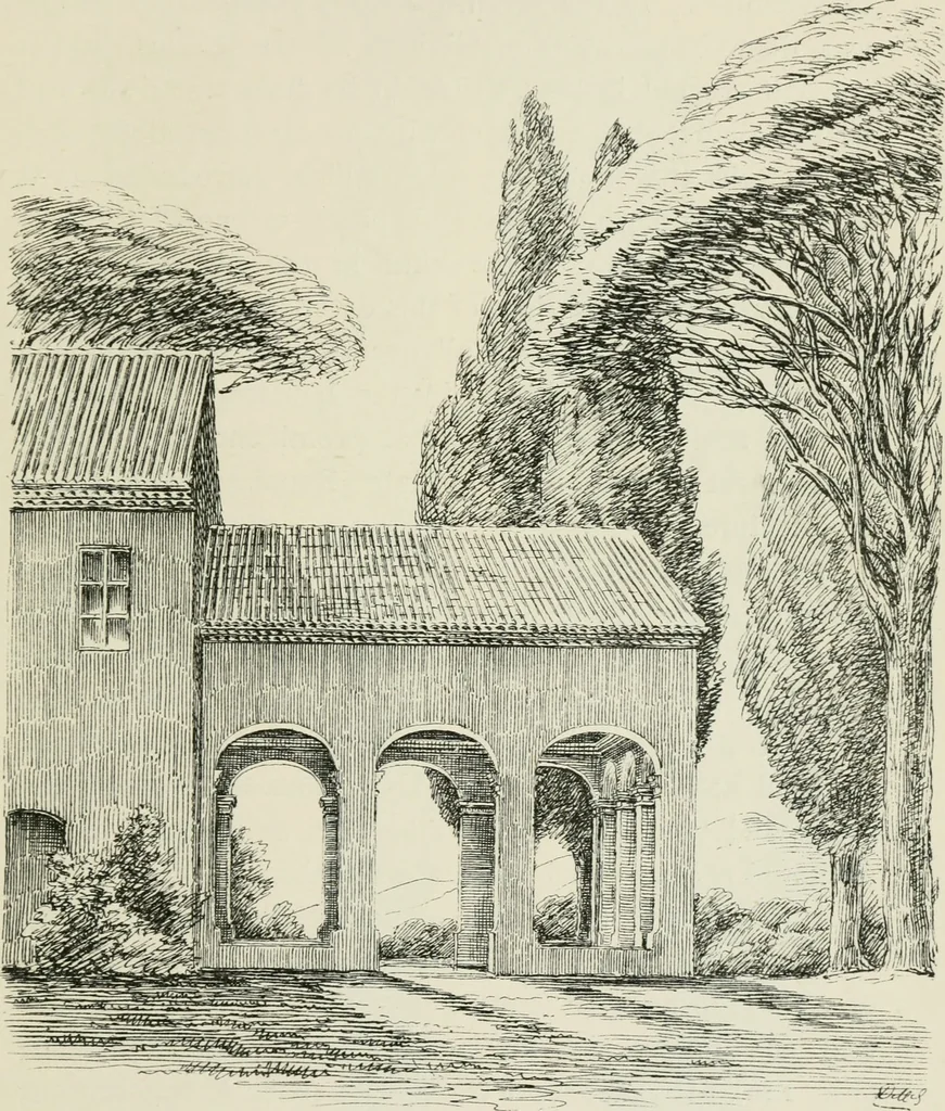 An illustration from The architecture of Provence and the Riviera, 1888, leaf 338