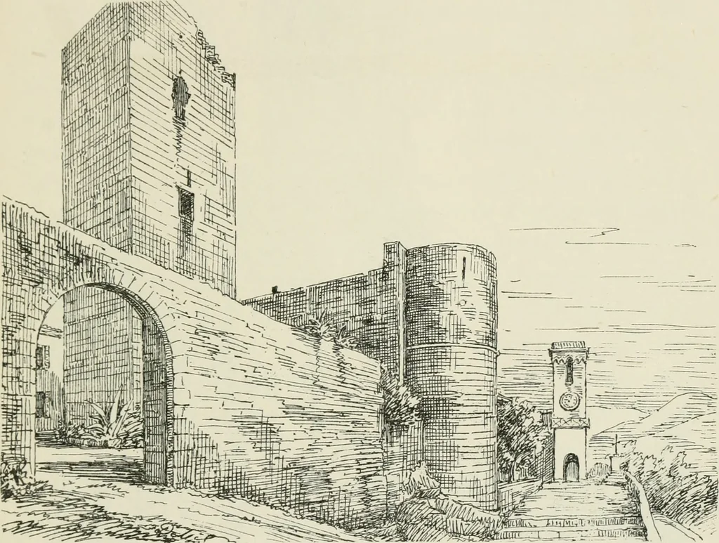 An illustration from The architecture of Provence and the Riviera, 1888, leaf 348