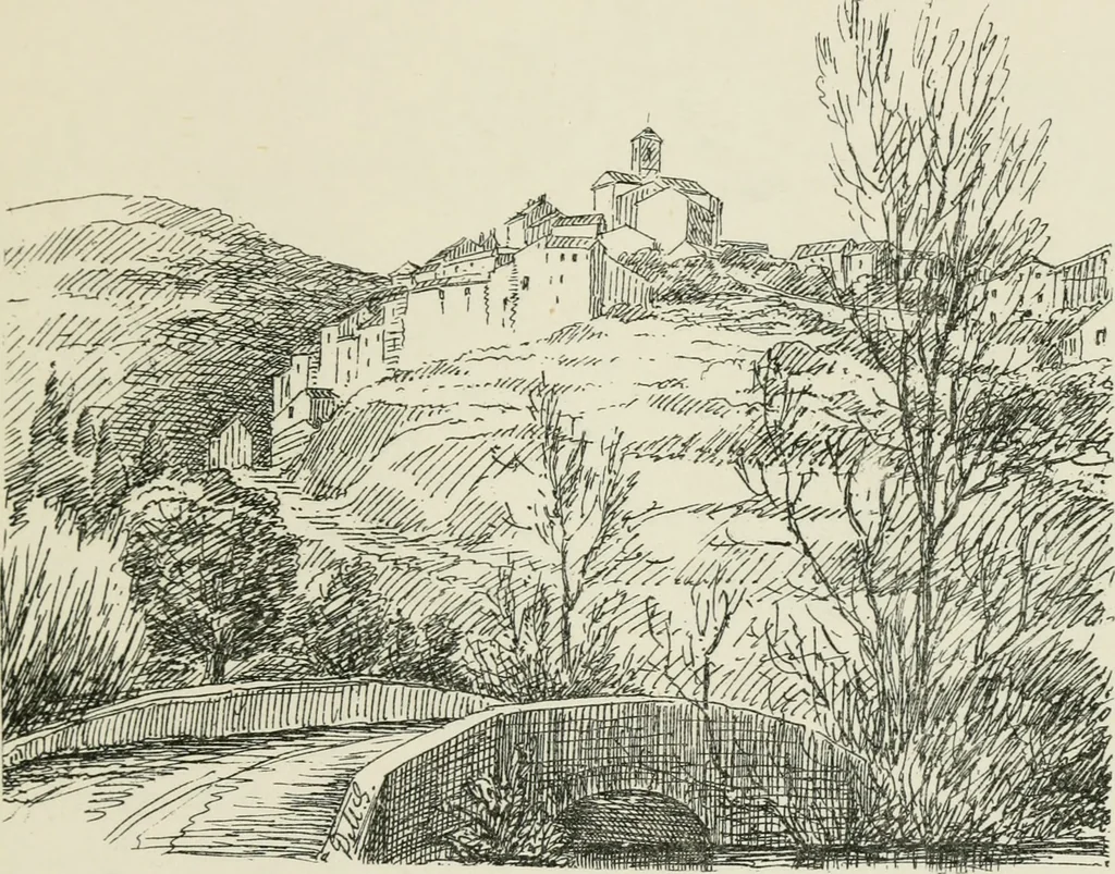 An illustration from The architecture of Provence and the Riviera, 1888, leaf 382