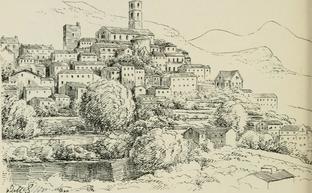 An illustration from The architecture of Provence and the Riviera, 1888, leaf 383