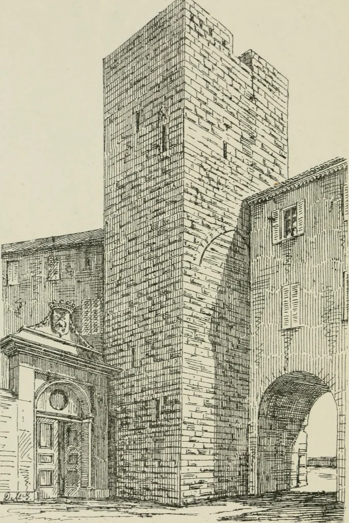 An illustration from The architecture of Provence and the Riviera, 1888, leaf 387