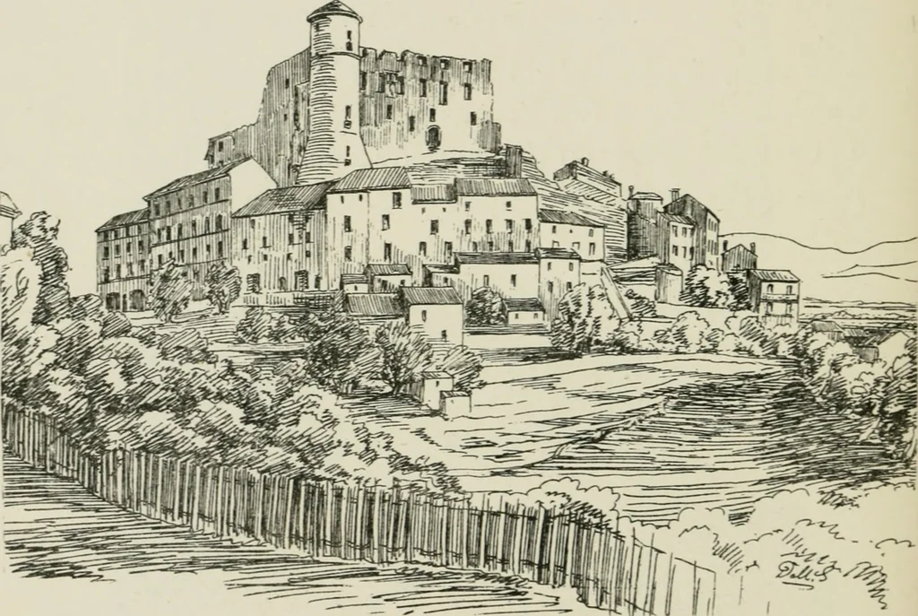 An illustration from The architecture of Provence and the Riviera, 1888, leaf 395