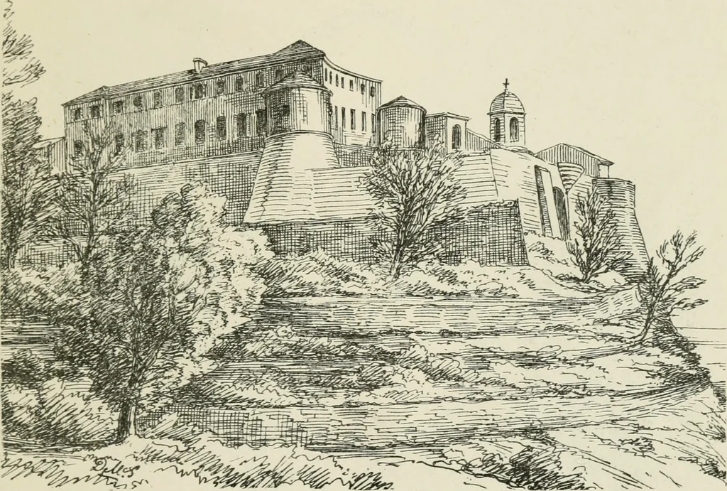 An illustration from The architecture of Provence and the Riviera, 1888, leaf 400