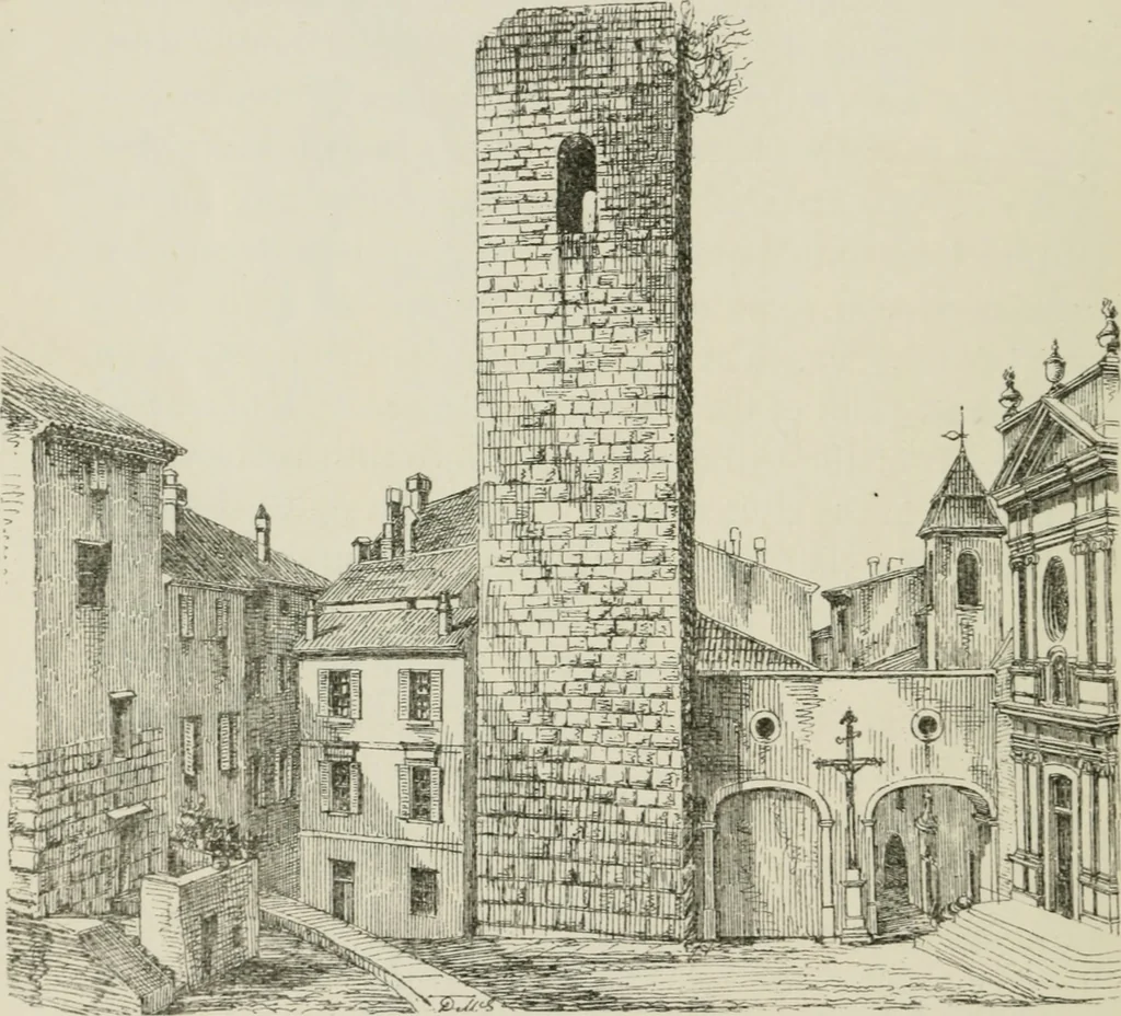 An illustration from The architecture of Provence and the Riviera, 1888, leaf 405