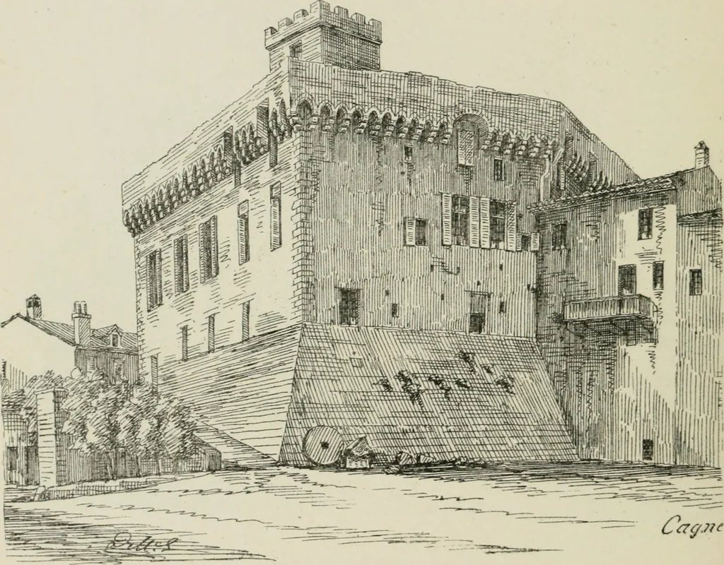 An illustration from The architecture of Provence and the Riviera, 1888, leaf 409