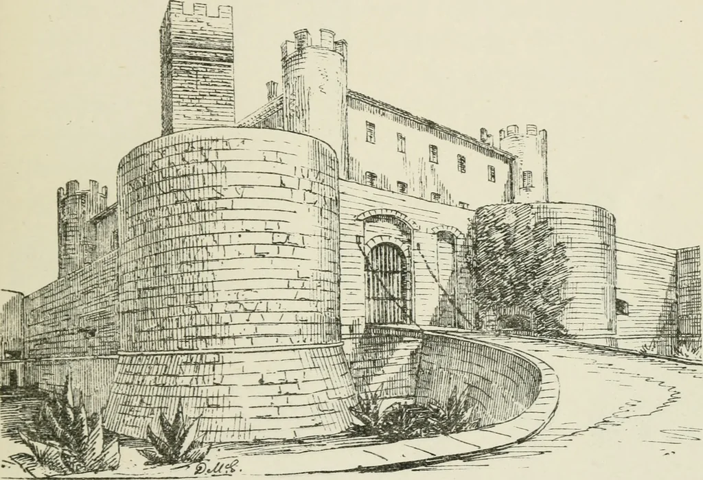 An illustration from The architecture of Provence and the Riviera, 1888, leaf 410