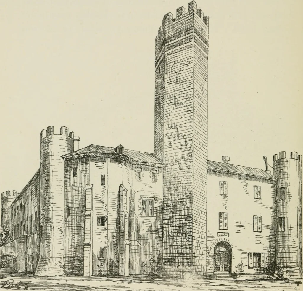 An illustration from The architecture of Provence and the Riviera, 1888, leaf 411