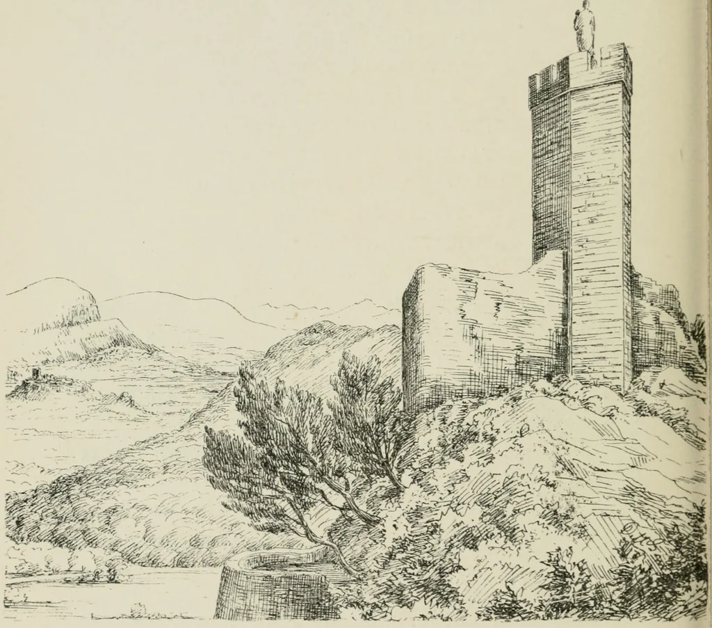 An illustration from The architecture of Provence and the Riviera, 1888, leaf 417