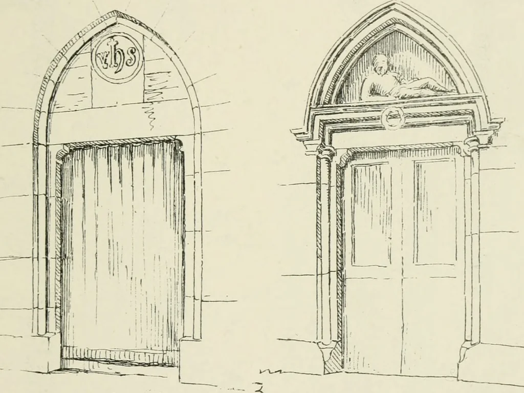 An illustration from The architecture of Provence and the Riviera, 1888, leaf 420