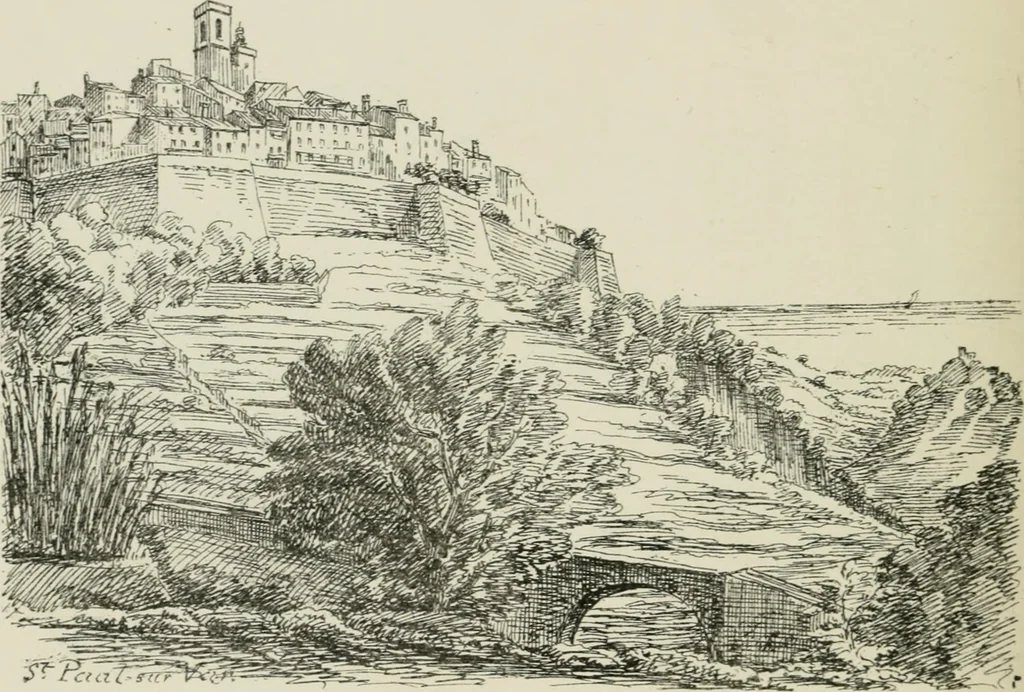 An illustration from The architecture of Provence and the Riviera, 1888, leaf 425