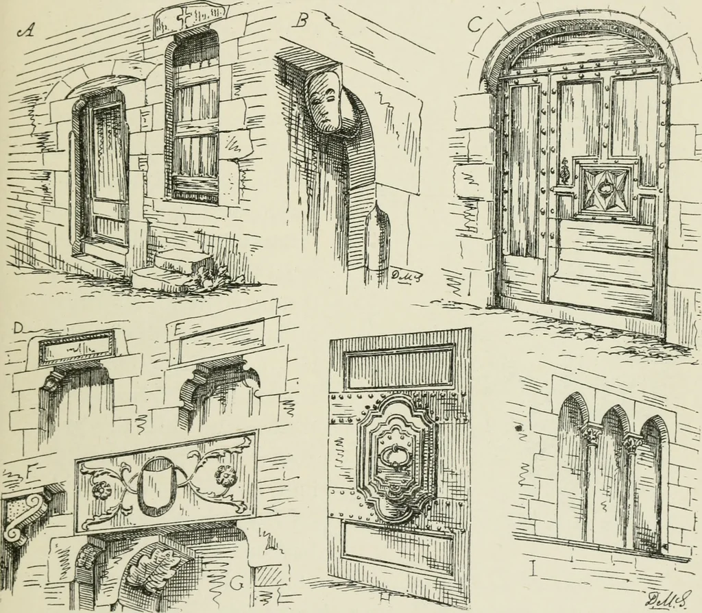 An illustration from The architecture of Provence and the Riviera, 1888, leaf 426