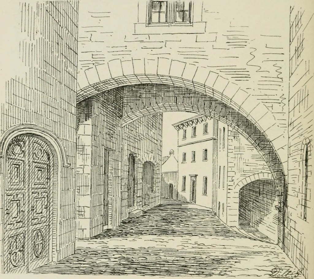 An illustration from The architecture of Provence and the Riviera, 1888, leaf 429