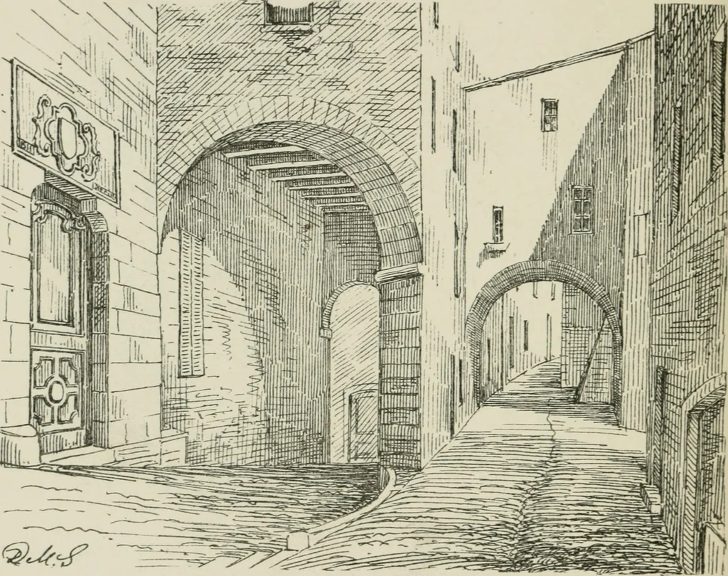 An illustration from The architecture of Provence and the Riviera, 1888, leaf 431