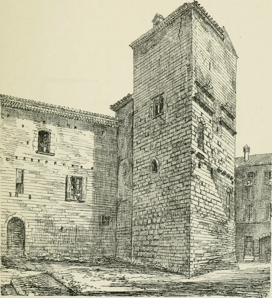 An illustration from The architecture of Provence and the Riviera, 1888, leaf 438