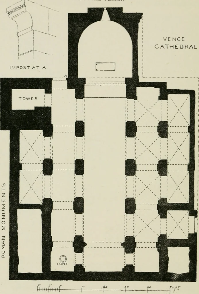An illustration from The architecture of Provence and the Riviera, 1888, leaf 441
