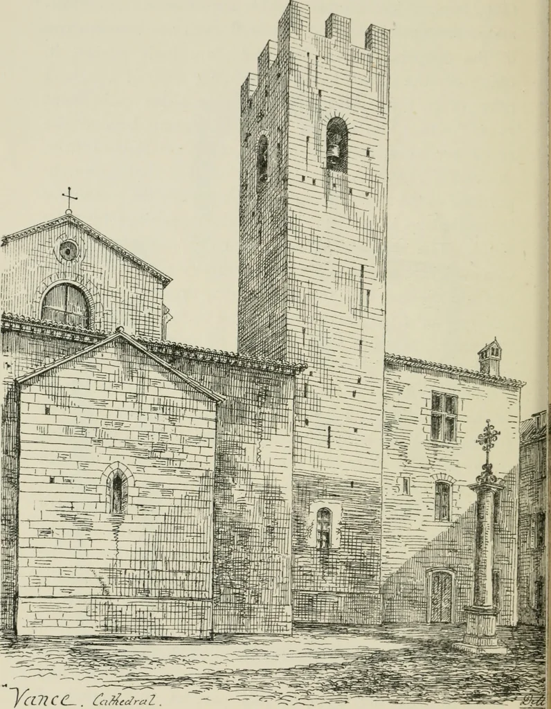 An illustration from The architecture of Provence and the Riviera, 1888, leaf 443