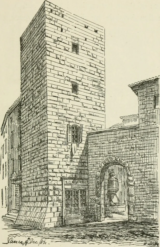 An illustration from The architecture of Provence and the Riviera, 1888, leaf 448
