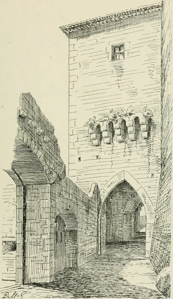 An illustration from The architecture of Provence and the Riviera, 1888, leaf 458