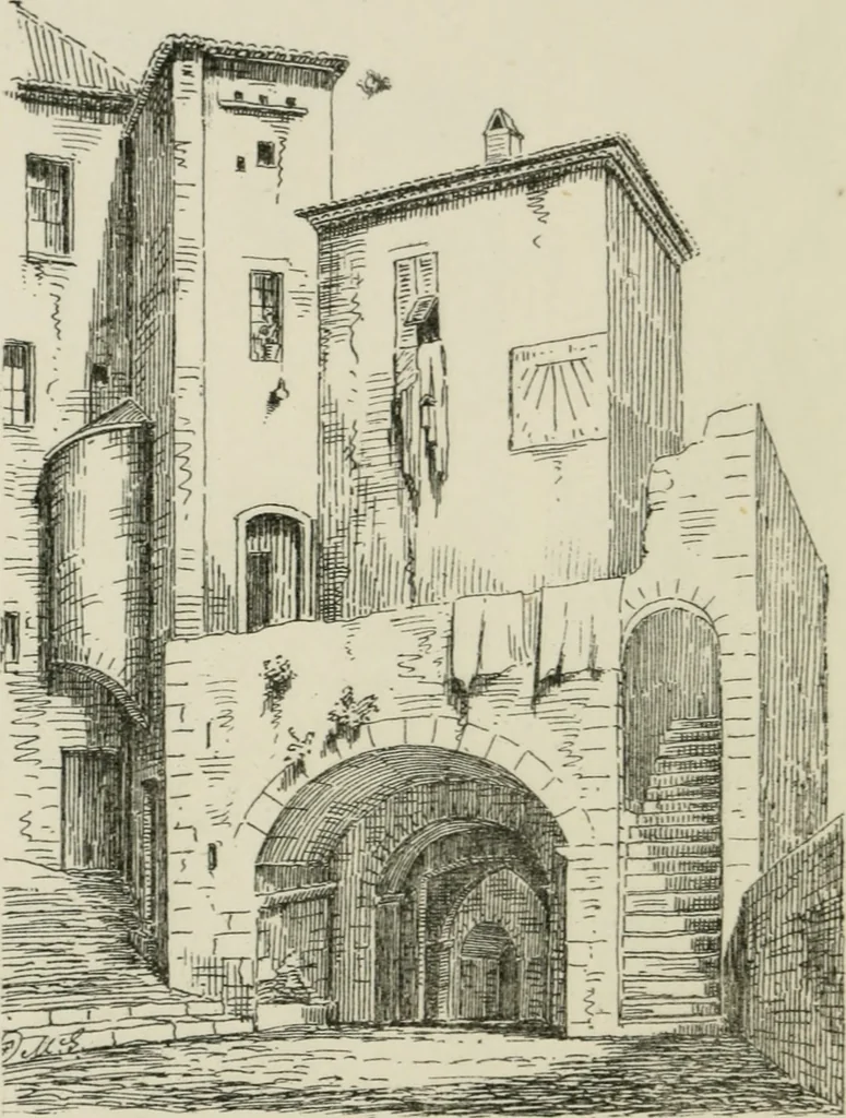 An illustration from The architecture of Provence and the Riviera, 1888, leaf 459