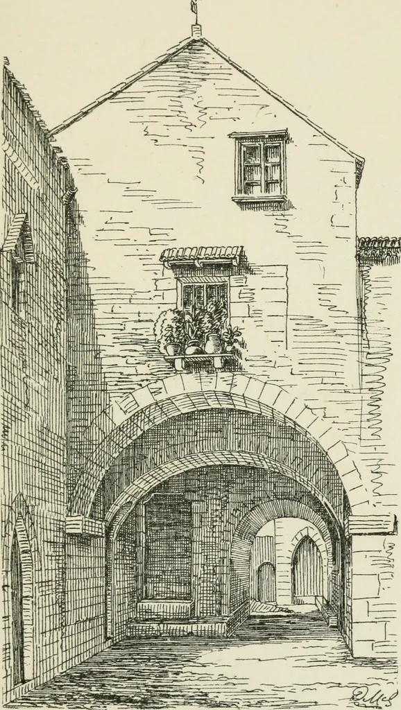An illustration from The architecture of Provence and the Riviera, 1888, leaf 460