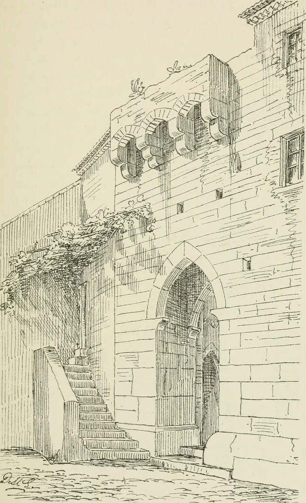 An illustration from The architecture of Provence and the Riviera, 1888, leaf 462