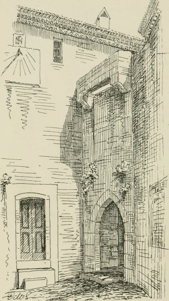 An illustration from The architecture of Provence and the Riviera, 1888, leaf 463