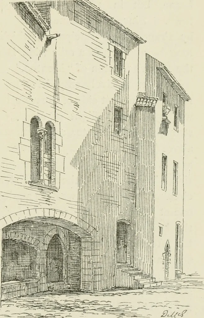 An illustration from The architecture of Provence and the Riviera, 1888, leaf 464