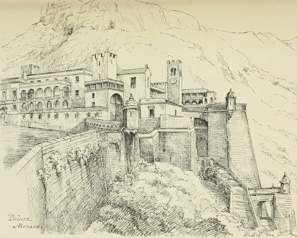 An illustration from The architecture of Provence and the Riviera, 1888, leaf 466
