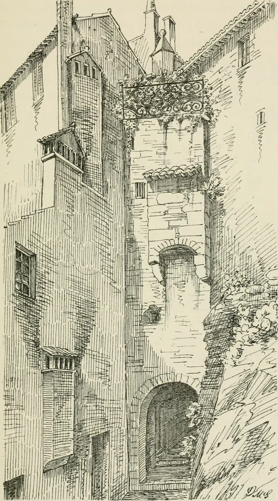 An illustration from The architecture of Provence and the Riviera, 1888, leaf 468