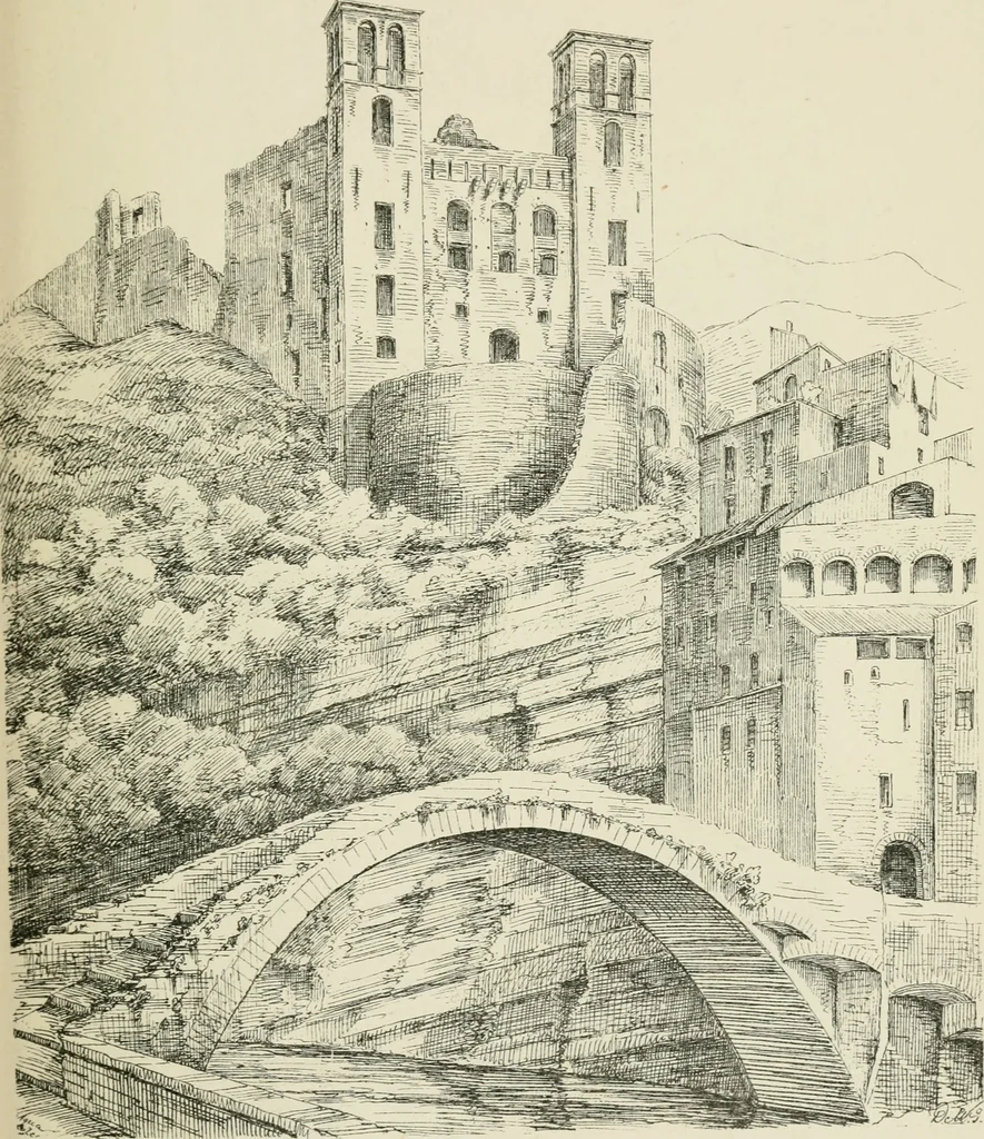 An illustration from The architecture of Provence and the Riviera, 1888, leaf 476