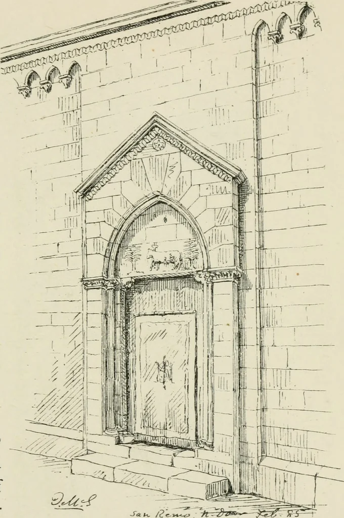 An illustration from The architecture of Provence and the Riviera, 1888, leaf 480