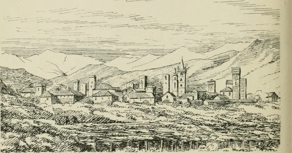 An illustration from The architecture of Provence and the Riviera, 1888, leaf 487