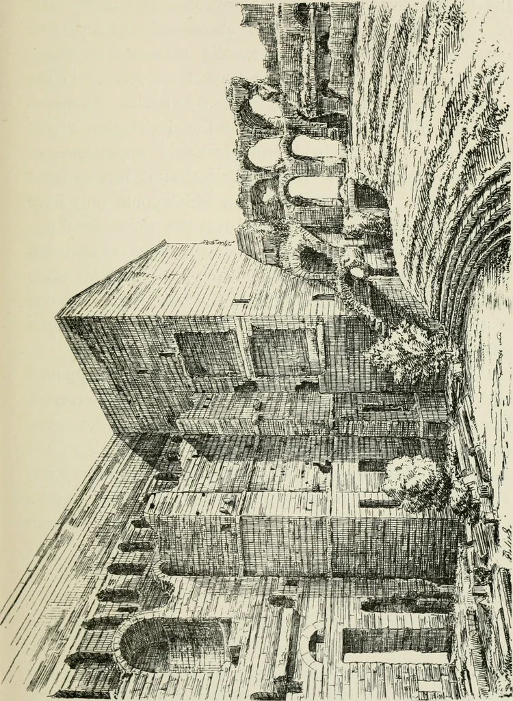 An illustration from The architecture of Provence and the Riviera, 1888, leaf 74