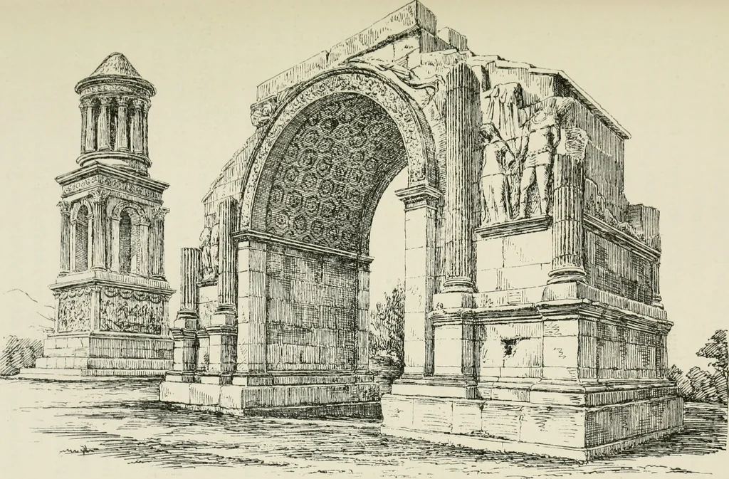 An illustration from The architecture of Provence and the Riviera, 1888, leaf 80