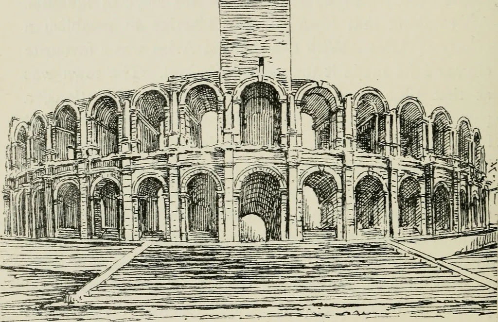 An illustration from The architecture of Provence and the Riviera, 1888, leaf 83