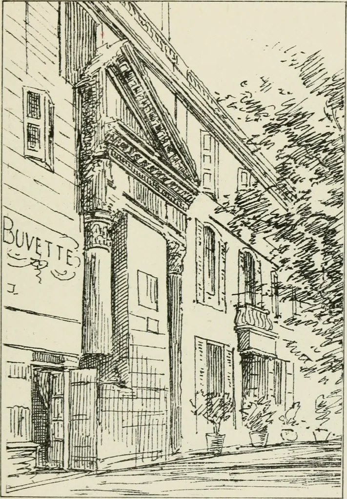An illustration from The architecture of Provence and the Riviera, 1888, leaf 88